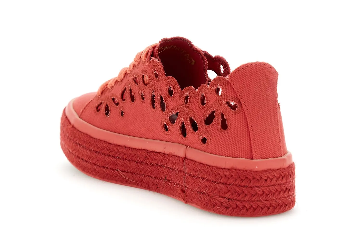 CafèNoir Sneakers Donna Traforate Beige Tessuto