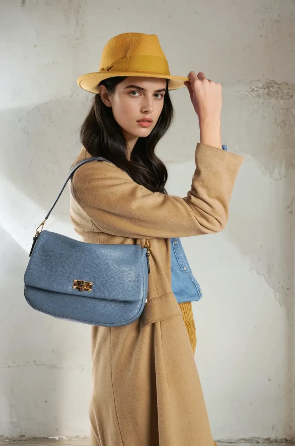 Figus Anita borsa pelle tracolla rimovibile