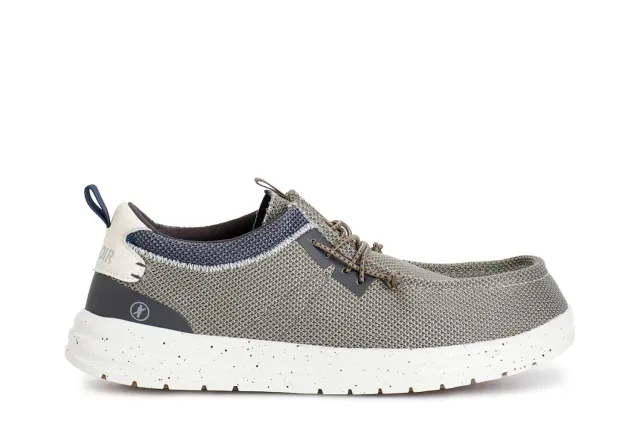 CafèNoir Scarpe da Barca Uomo in Canvas Navy