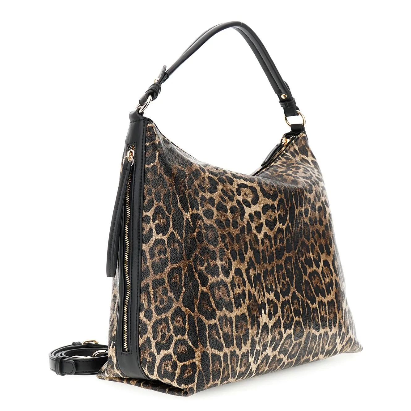 CafèNoir Sacca Leopardo Animalier Borsa Morbida