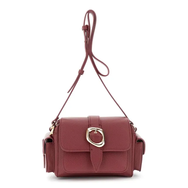 CafèNoir Pattina Borsa a Spalla Bordeaux Multi Tasche