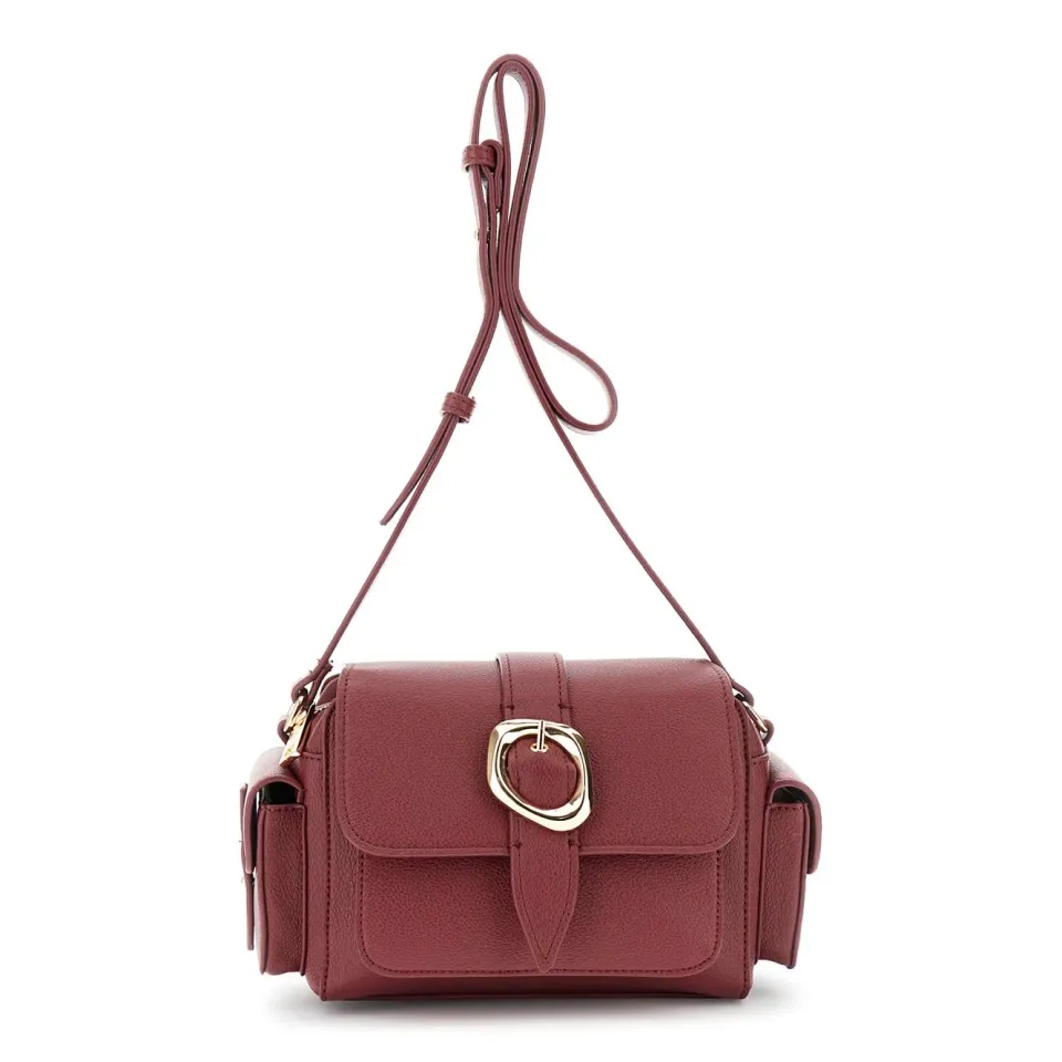 CafèNoir Pattina Borsa a Spalla Bordeaux Multi Tasche
