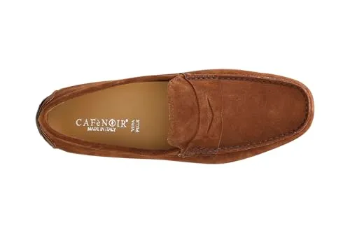 CafèNoir Mocassini Uomo Pelle Scamosciata Vaschetta