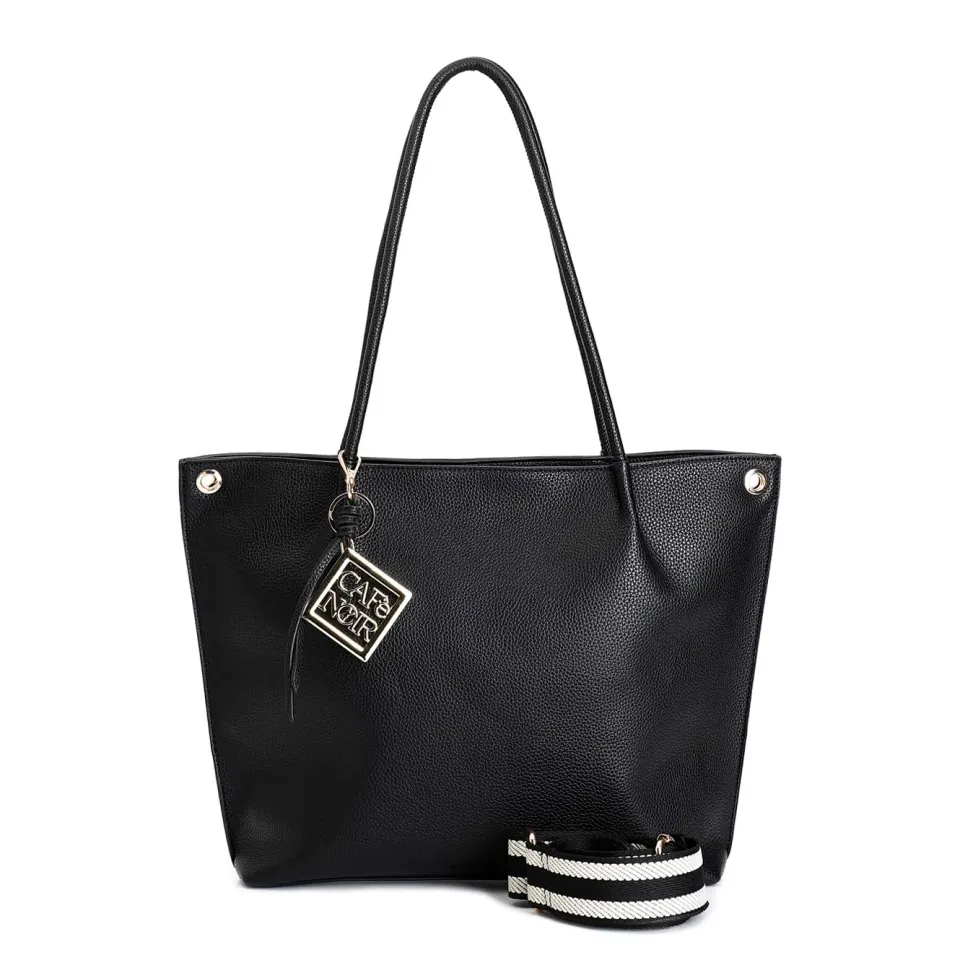 CafèNoir Shopping Bag Grana Tracolla Nastro