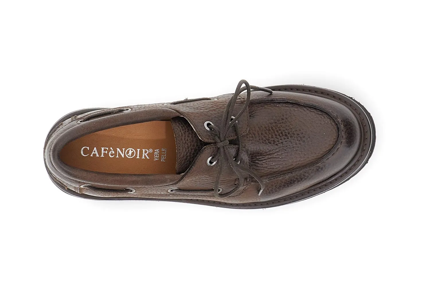 CafèNoir Mocassini nabuk testa moro 39 carrarmato