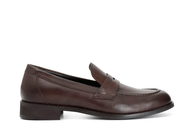 CafèNoir Mocassino Uomo in Pelle soletto pelle classico