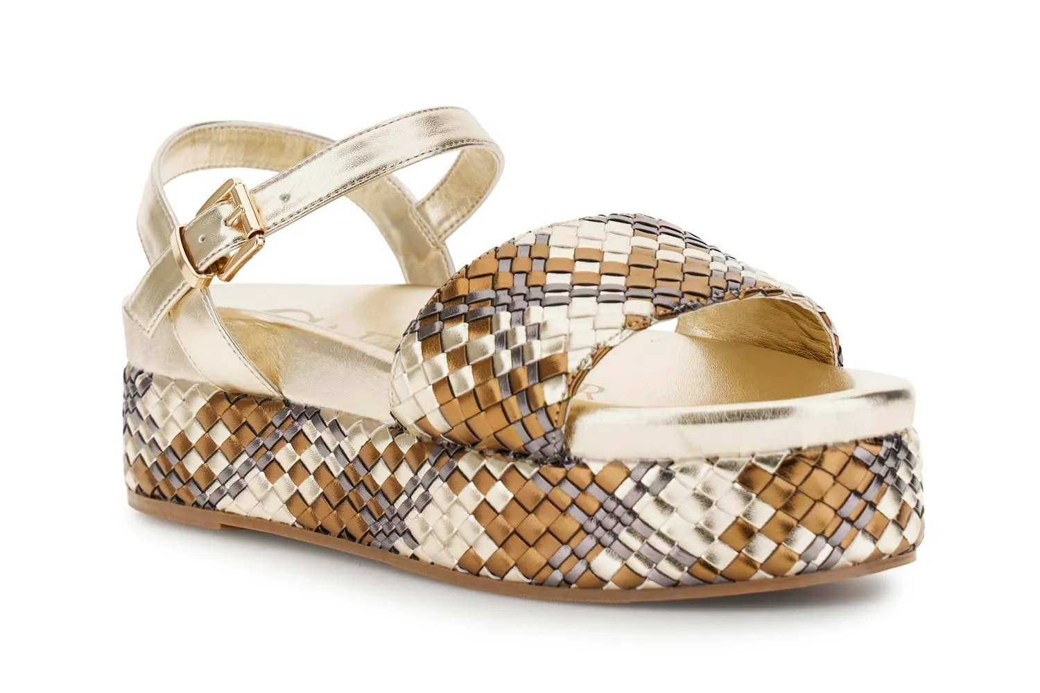 CafèNoir Sandali Laminato Donna Multi Bronzo 38