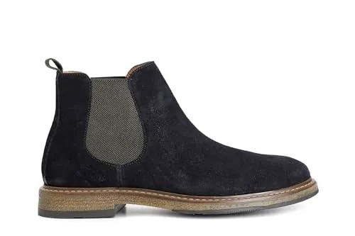 CafèNoir Beatles Uomo Camoscio Navy Elastici