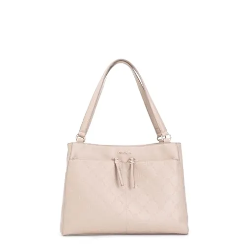 CafèNoir Shopping Tortora Logo All Over con Tasche