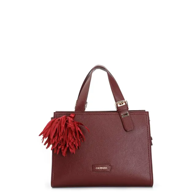 CafèNoir Tote Charm Fiore Donna Nero Taglia Unica tela