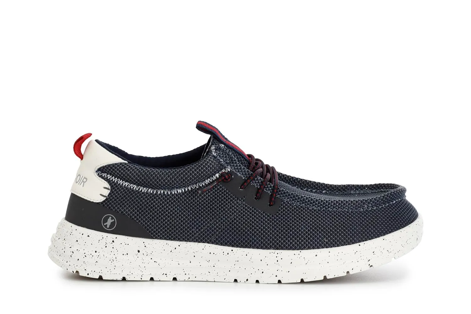 CafèNoir Scarpe da Barca Uomo in Canvas Navy