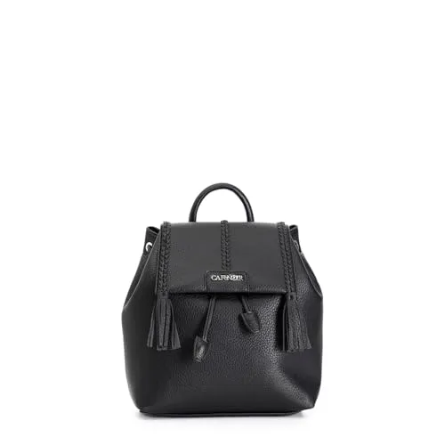 CafèNoir Zaino Trecce Nappe Donna Nero Morbido