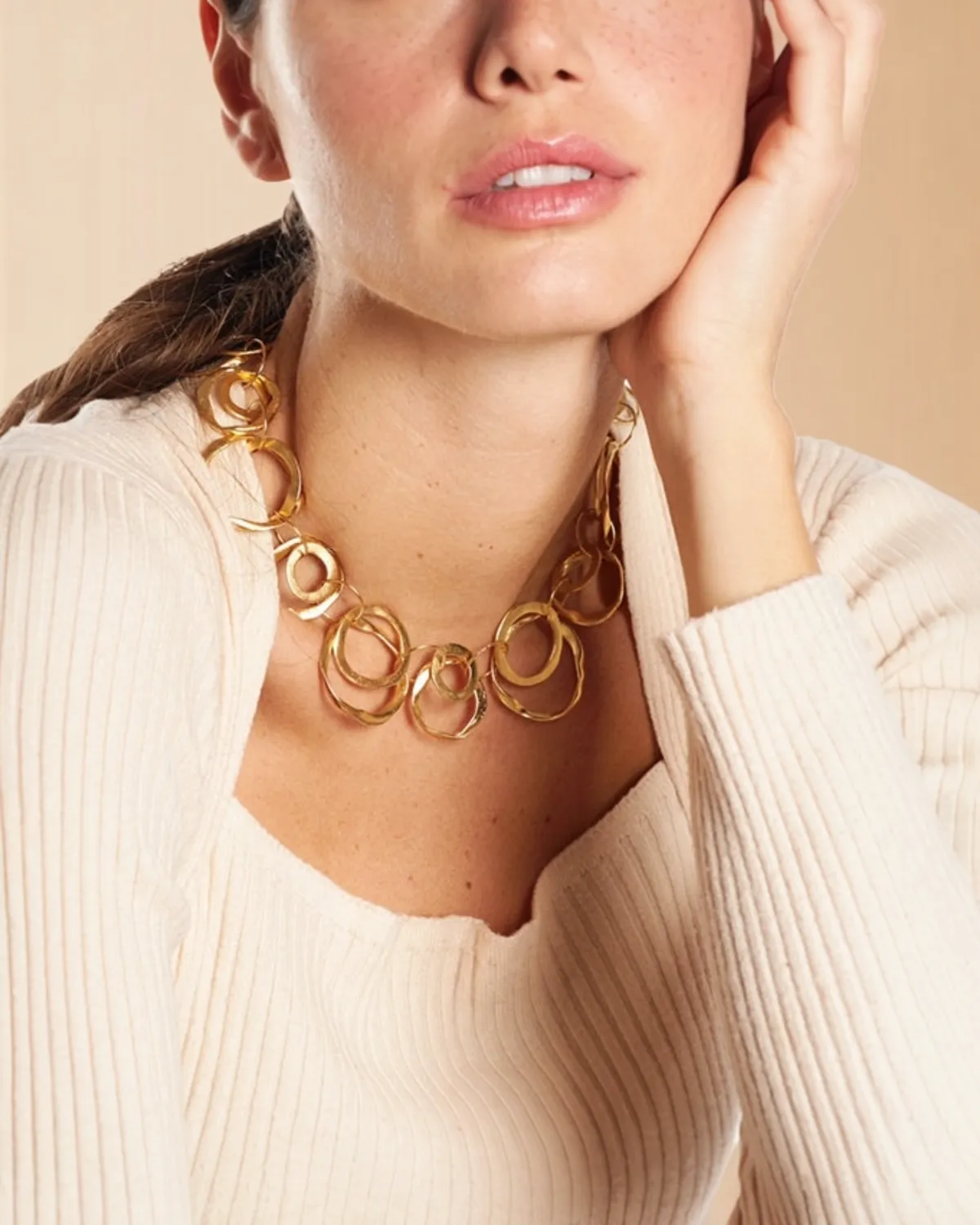 Figus Bea Gold collana oro design dettagli