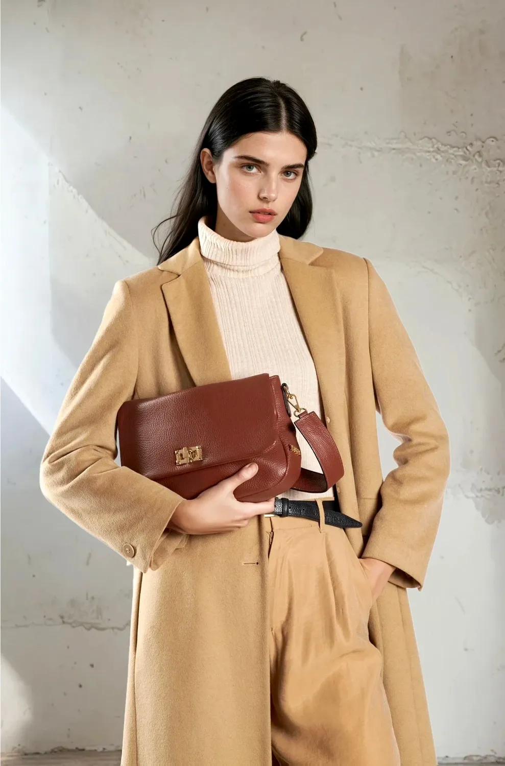 Figus Anita borsa pelle tracolla rimovibile