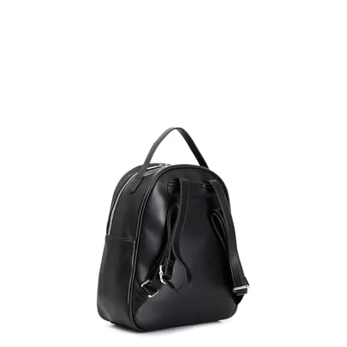 CafèNoir C3ID0501 Zaino Trapuntato Cuori Donna Nero