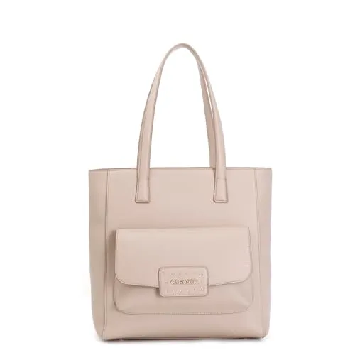 CafèNoir Tote Donna Taupe Effetto Suede