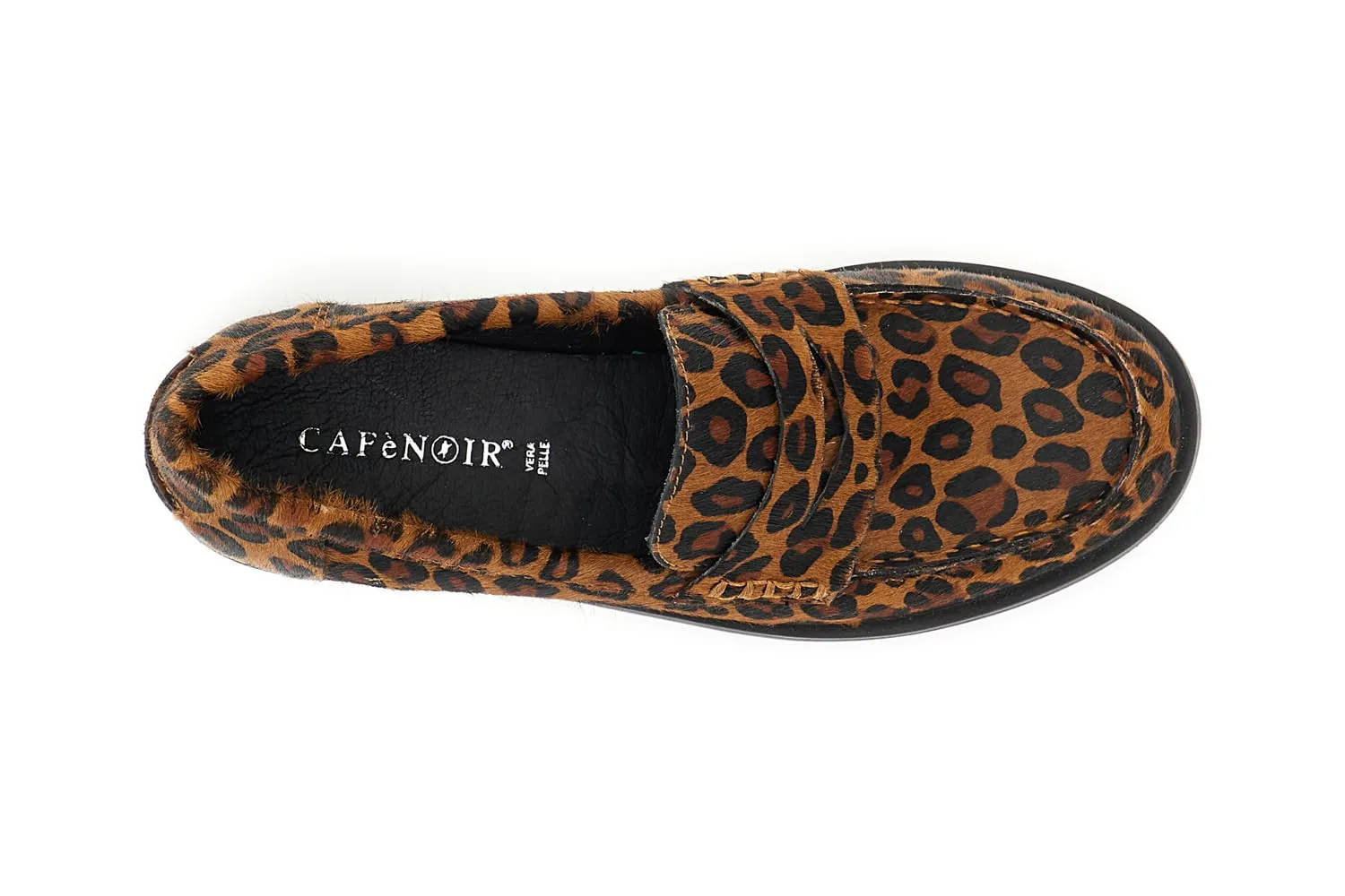 CafèNoir Mocassini Passante Effetto Cavallino Maculato 39 EU