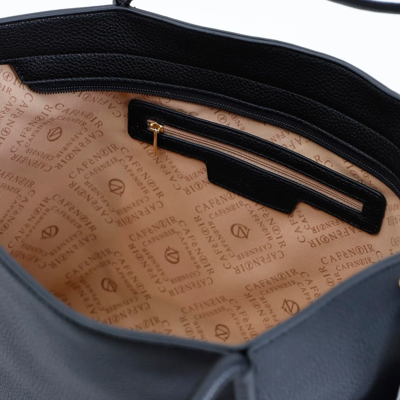CafèNoir Shopping Bag Grana Tracolla Nastro