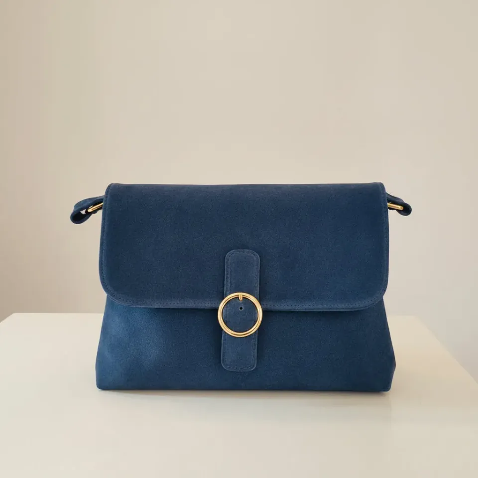 Figus Fibbia Ribollita cartella pelle blu