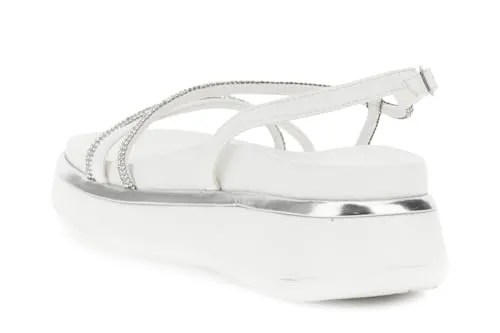 CafèNoir Sandali Strass Donna Bianchi Platform
