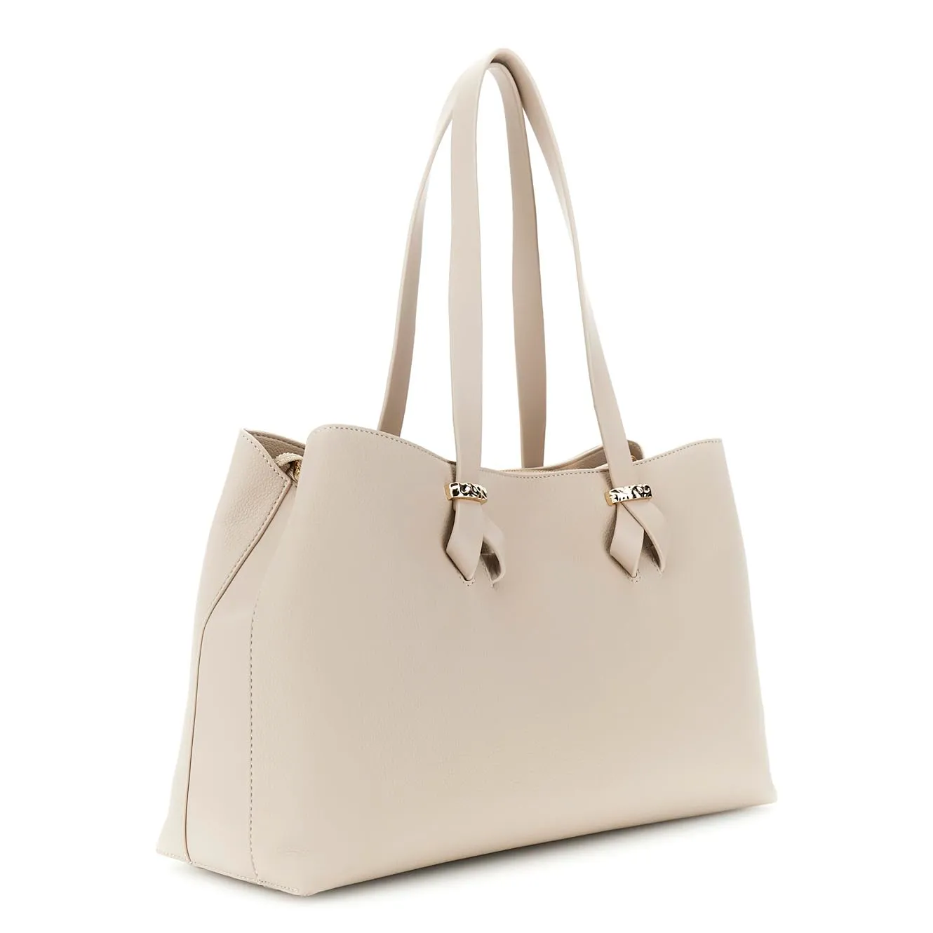 CafèNoir Shopping Bag Effetto Pelle Nude Martellata
