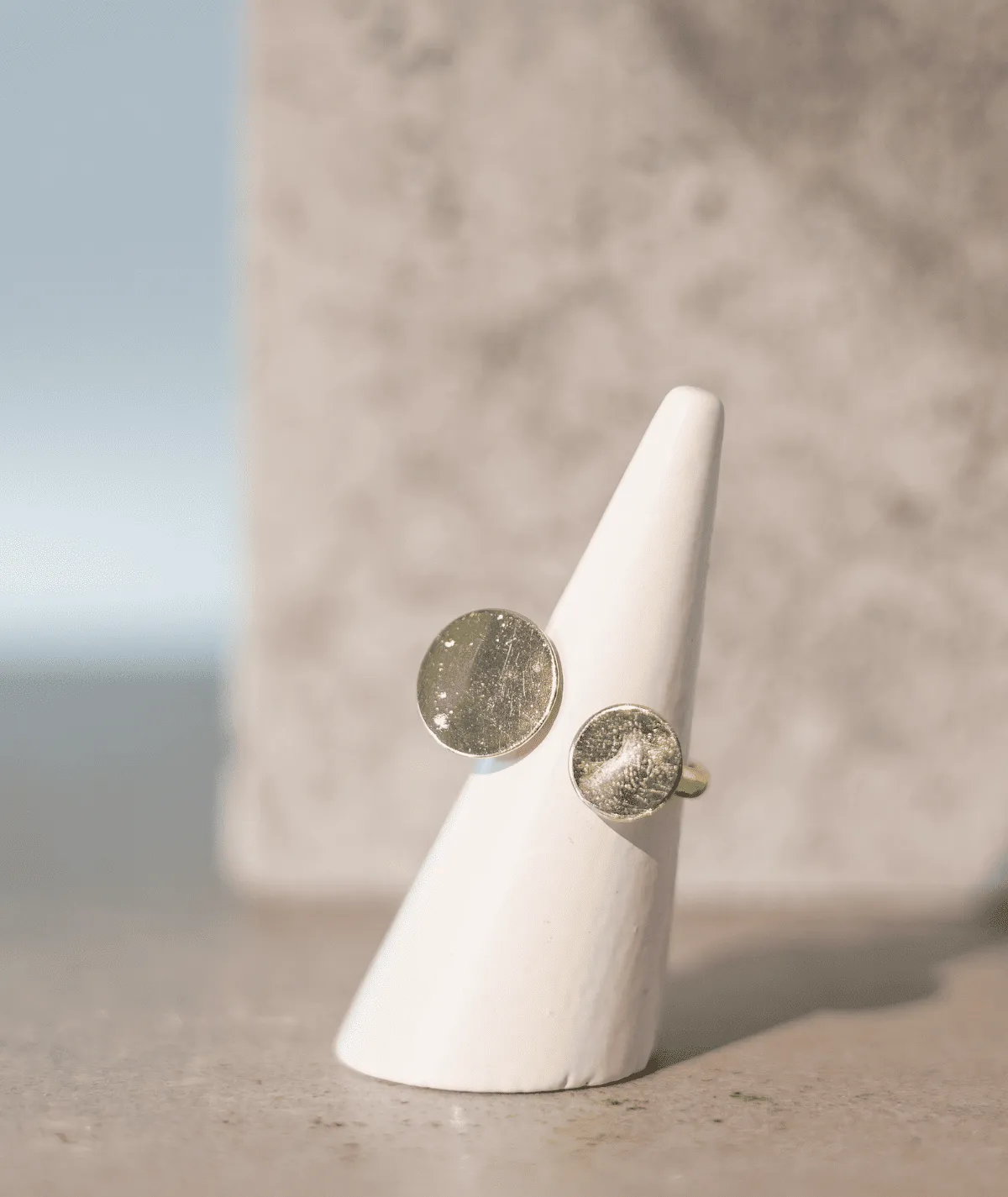 Figus Miami Mini anello argento regolabile