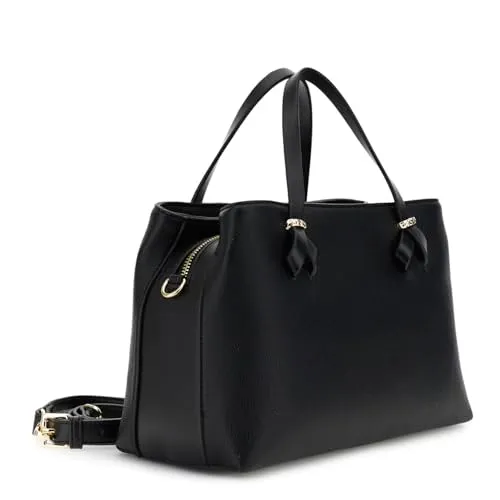 CafèNoir Tote Piccola Nera Effetto Pelle Martellata