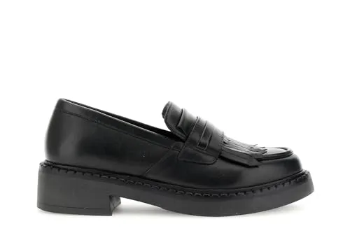 CafèNoir Mocassini Pelle Frange Donna Nero 39 pelle