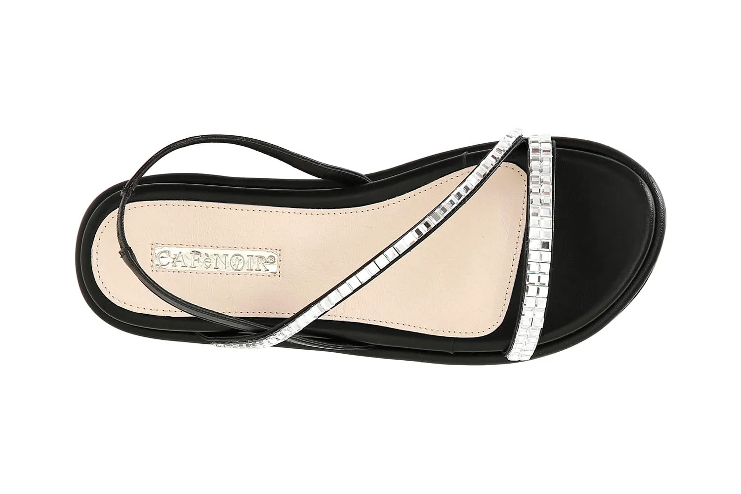 CafèNoir Sandali Asimmetrici Donna Multistrass Sera