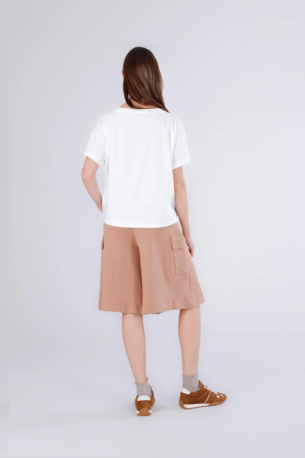 CafèNoir Gin Tonic Bikini Tramonti T-Shirt Donna Off White Cotone