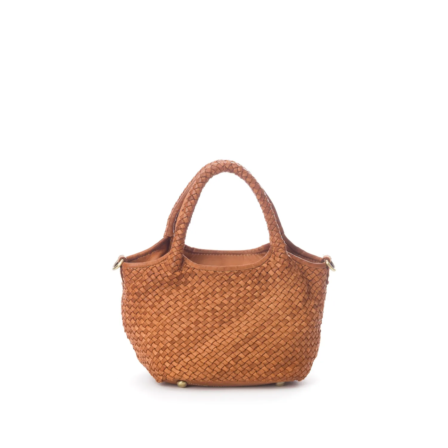 La Via Firenze Butter Collection SF8921 borsa tracolla cuoio intrecciata