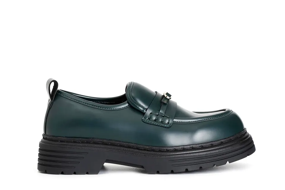CafèNoir Mocassino Donna Similpelle Spazzolato Nero