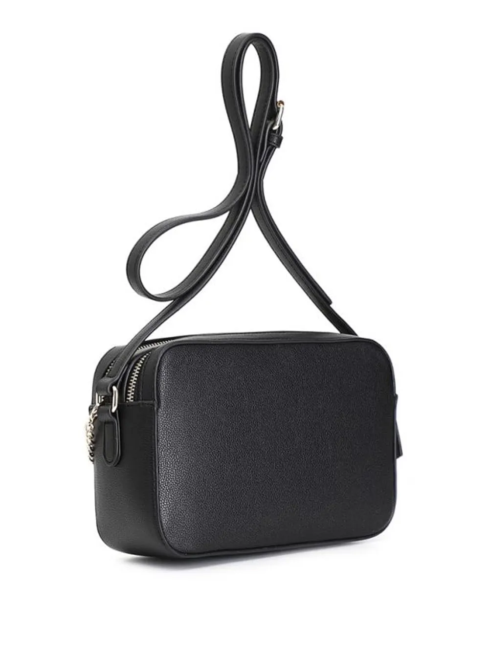 CafèNoir Borsa Donna Nero Logo Embossed