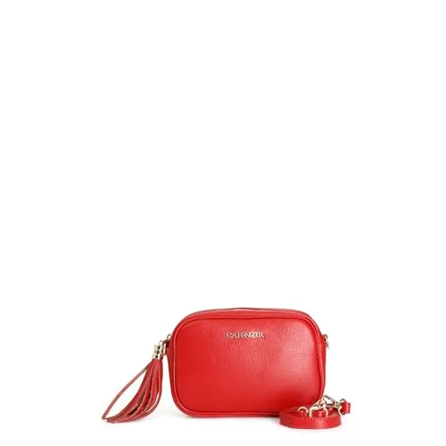 CafèNoir Shopping Bag Donna Pattina Morsetto Rosso