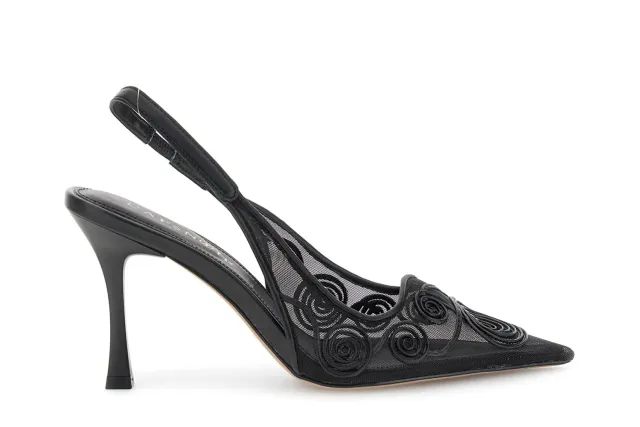 CafèNoir Décolleté Slingback Donna Ricamo Cornely