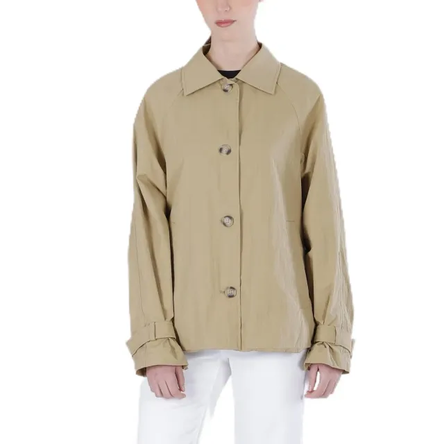 CafèNoir Trench Corto Raglan giacchetta donna 38 biscotto