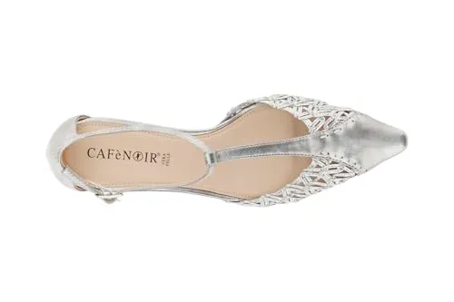 CafèNoir Décolleté Cornely Laminata Argento Donna