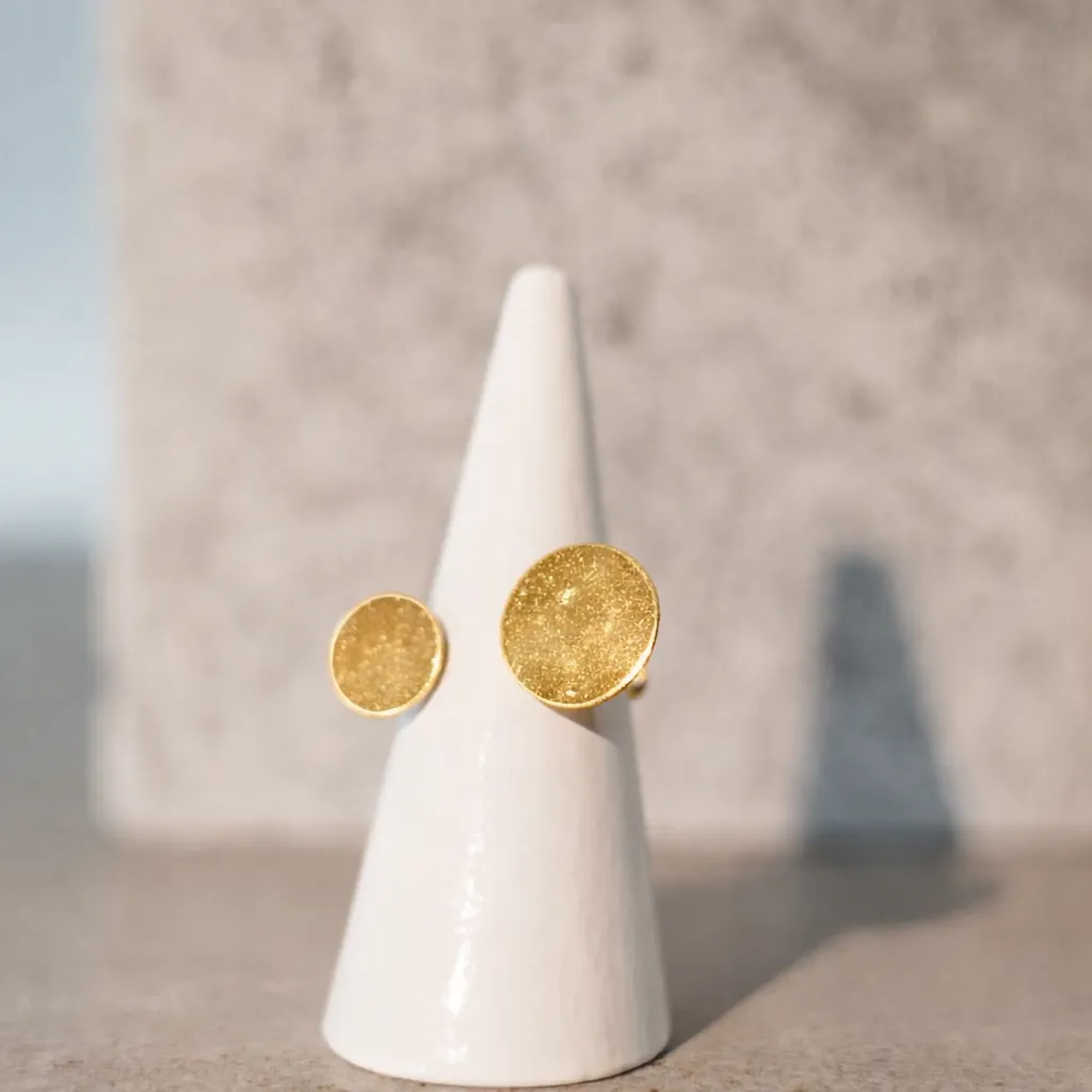 Figus Miami Mini Gold anello oro regolabile