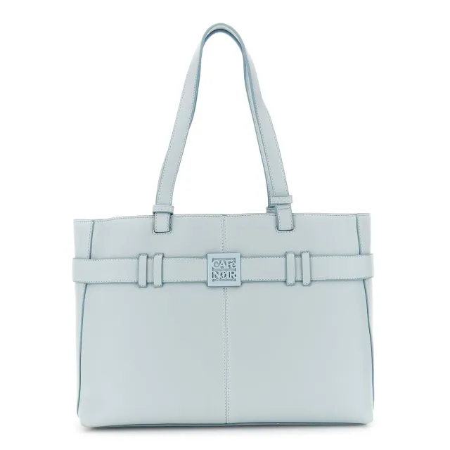 CafèNoir Shopping Bag Donna Cielo Effetto Martellato Cintura