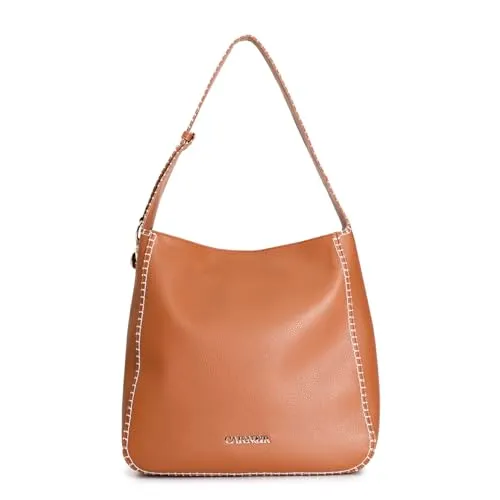 CafèNoir Borsa Sacca Donna Cuoio Onesize Tracolla Infilatura