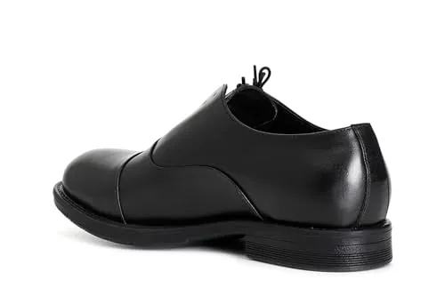 CafèNoir Francesina Uomo in Pelle Nero Stringata