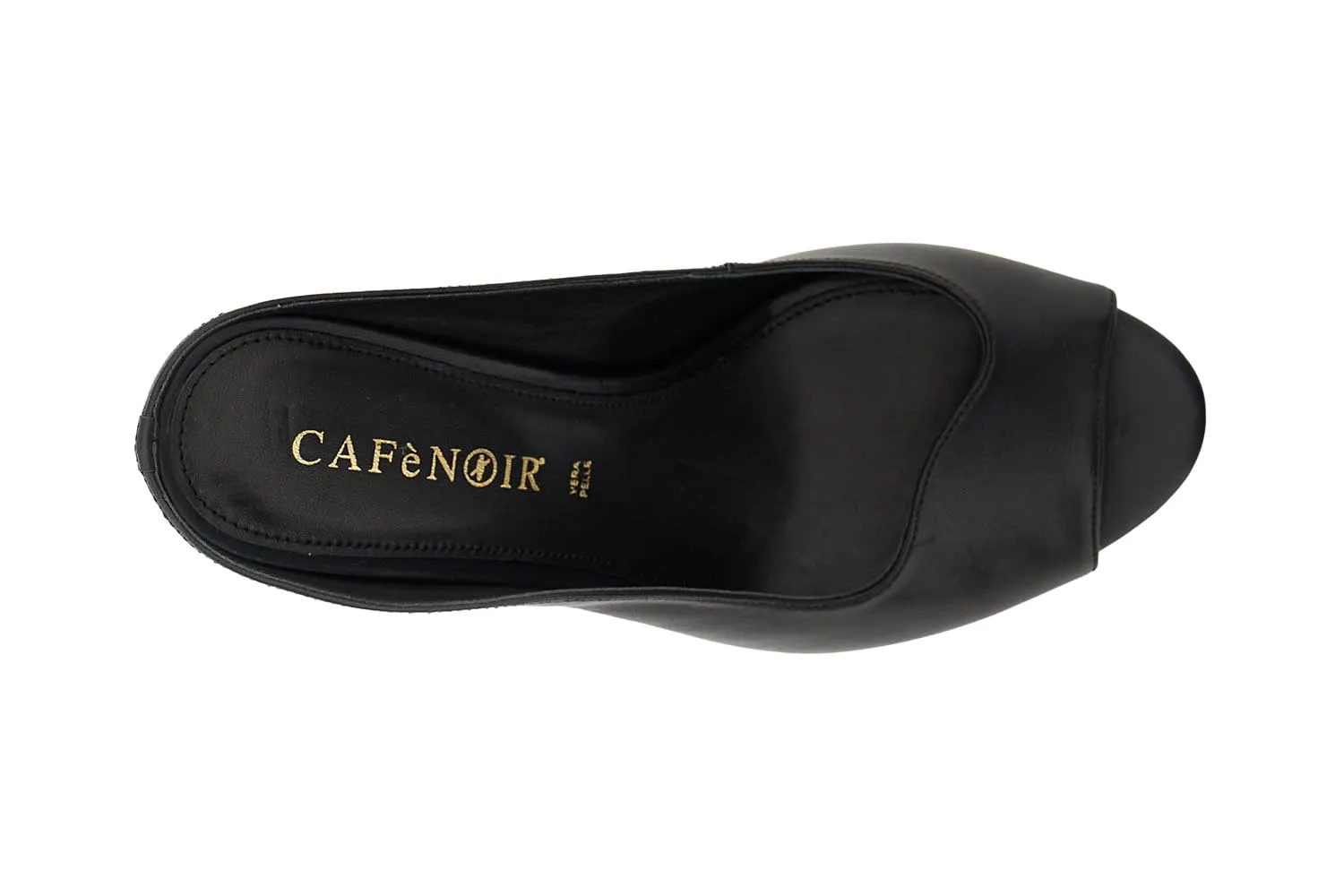CafèNoir mules nappa donna nero tacco 8,5 cm 36 EU