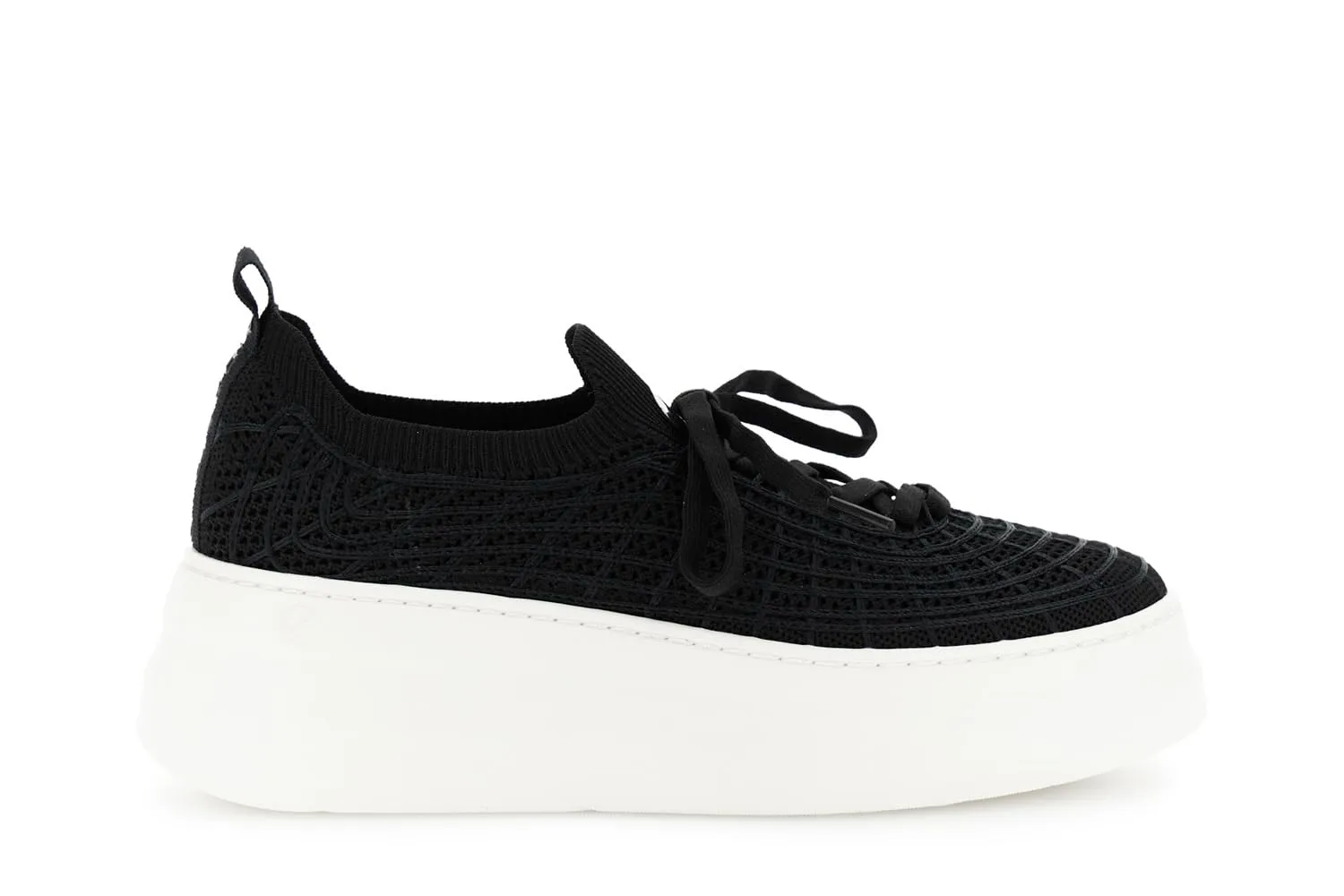 CafèNoir Sneakers Slip-on Donna in Pelle Nere