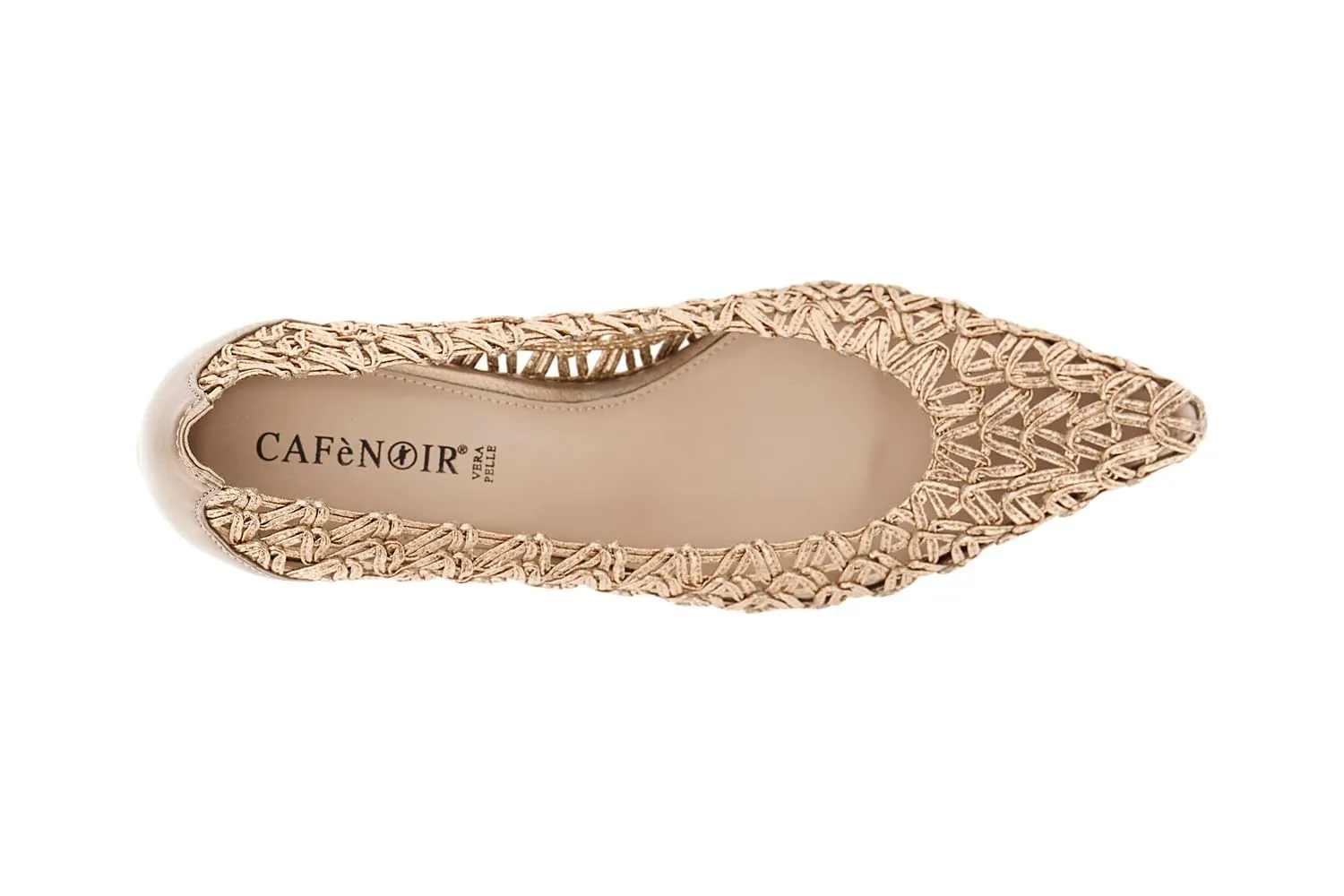 CafèNoir Décolleté Cornely Laminata Bronzo Donna 36 EU
