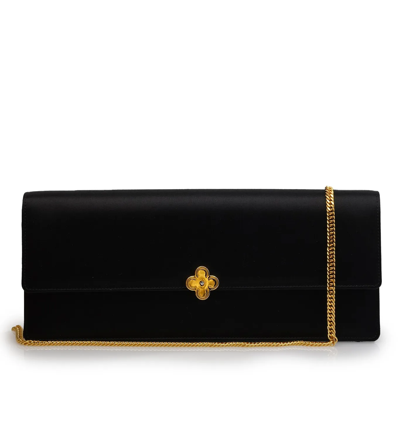 Cardinal Milano Time 22 pochette seta nera
