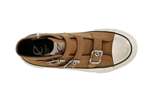 CafèNoir Sneakers Mid Donna 3 Fibbie Antracite
