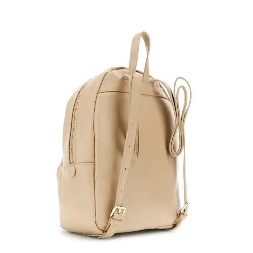 CafèNoir Zaino Donna Bianco 24cm Laseratura Floreale