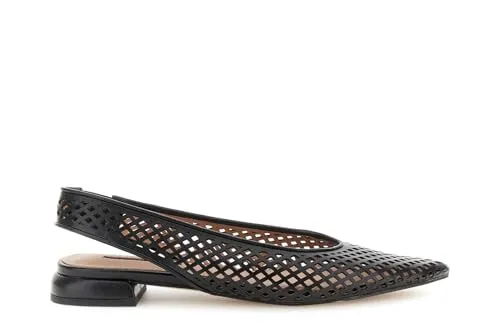 CafèNoir Slingback ballerine traforate punta soletto pelle
