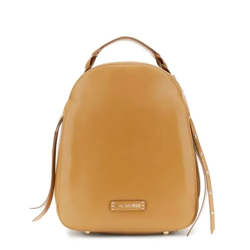 CafèNoir zaino donna tasche laterali manico intrecciato cuoio