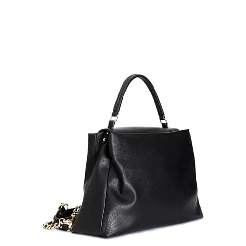 CafèNoir Borsa Catena Tracolla Borsa Pattina Zip Casual